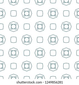 Seamless vector pattern. Background texture in geometric ornamental style.