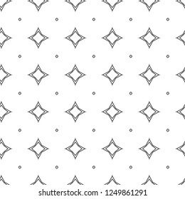 Seamless vector pattern. Background texture in geometric ornamental style.