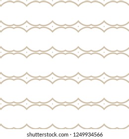 Seamless vector pattern. Background texture in geometric ornamental style.