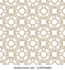 Seamless vector pattern. Background texture in geometric ornamental style.