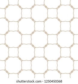 Seamless vector pattern. Background texture in geometric ornamental style.
