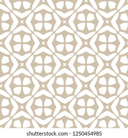Seamless vector pattern. Background texture in geometric ornamental style.