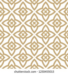 Seamless vector pattern. Background texture in geometric ornamental style.