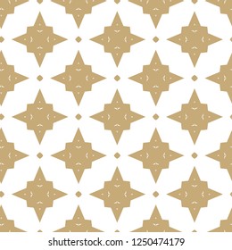 Seamless vector pattern. Background texture in geometric ornamental style.