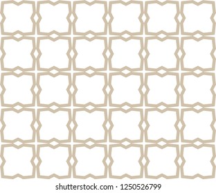 Seamless vector pattern. Background texture in geometric ornamental style.