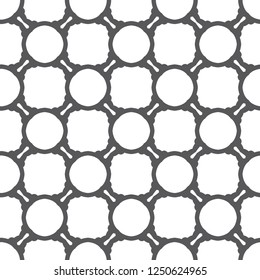 Seamless vector pattern. Background texture in geometric ornamental style.