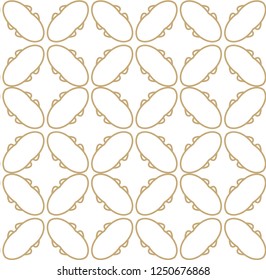 Seamless vector pattern. Background texture in geometric ornamental style.