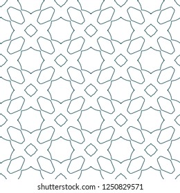 Seamless vector pattern. Background texture in geometric ornamental style.