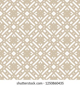 Seamless vector pattern. Background texture in geometric ornamental style.