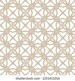Seamless vector pattern. Background texture in geometric ornamental style.