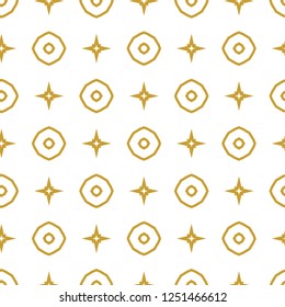 Seamless vector pattern. Background texture in geometric ornamental style.