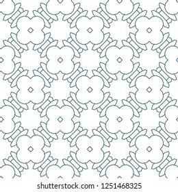 Seamless vector pattern. Background texture in geometric ornamental style.