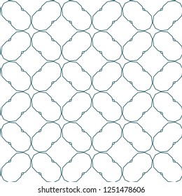 Seamless vector pattern. Background texture in geometric ornamental style.
