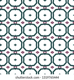 Seamless vector pattern. Background texture in geometric ornamental style.