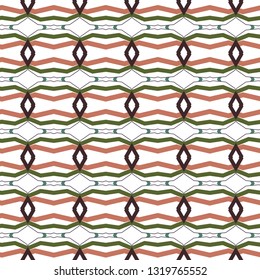 Seamless vector pattern. Background texture in geometric ornamental style.