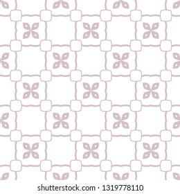 Seamless vector pattern. Background texture in geometric ornamental style.