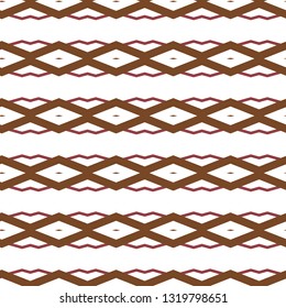 Seamless vector pattern. Background texture in geometric ornamental style.