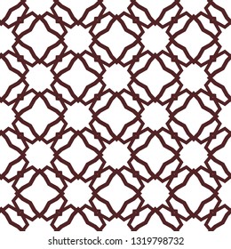 Seamless vector pattern. Background texture in geometric ornamental style.