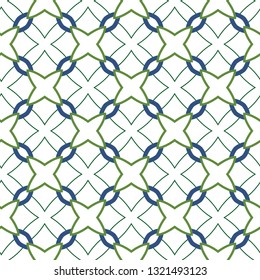 Seamless vector pattern. Background texture in geometric ornamental style.