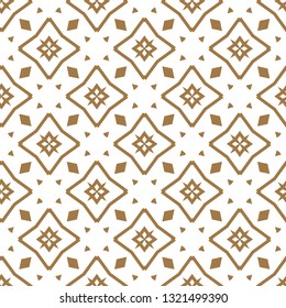 Seamless vector pattern. Background texture in geometric ornamental style.