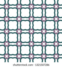 Seamless vector pattern. Background texture in geometric ornamental style.