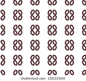 Seamless vector pattern. Background texture in geometric ornamental style.