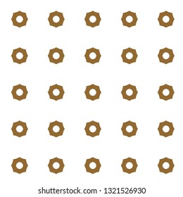 Seamless vector pattern. Background texture in geometric ornamental style.