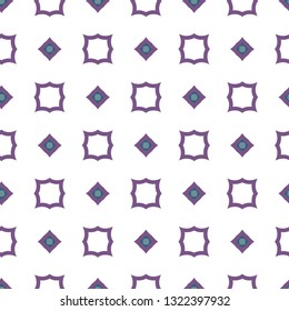 Seamless vector pattern. Background texture in geometric ornamental style.