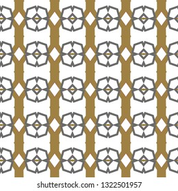 Seamless vector pattern. Background texture in geometric ornamental style.
