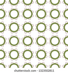 Seamless vector pattern. Background texture in geometric ornamental style.
