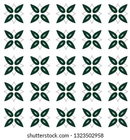 Seamless vector pattern. Background texture in geometric ornamental style.