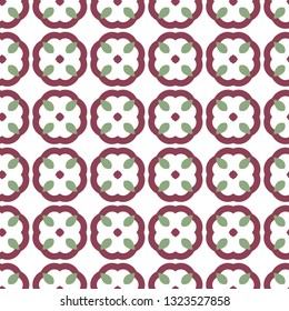 Seamless vector pattern. Background texture in geometric ornamental style.