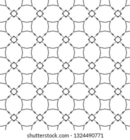 Seamless vector pattern. Background texture in geometric ornamental style.