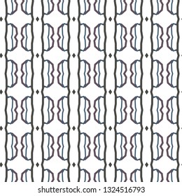 Seamless vector pattern. Background texture in geometric ornamental style.