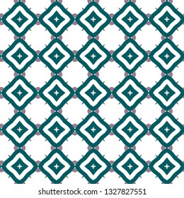 Seamless vector pattern. Background texture in geometric ornamental style.