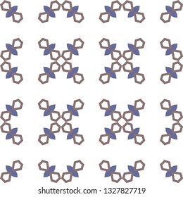 Seamless vector pattern. Background texture in geometric ornamental style.