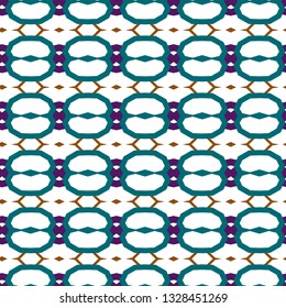 Seamless vector pattern. Background texture in geometric ornamental style.