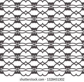 Seamless vector pattern. Background texture in geometric ornamental style.