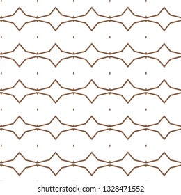 Seamless vector pattern. Background texture in geometric ornamental style.
