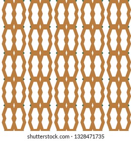 Seamless vector pattern. Background texture in geometric ornamental style.