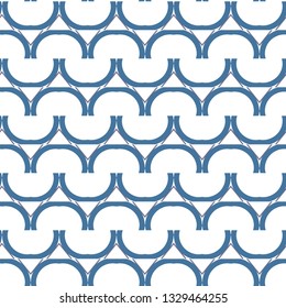 Seamless vector pattern. Background texture in geometric ornamental style.