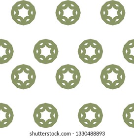 Seamless vector pattern. Background texture in geometric ornamental style.