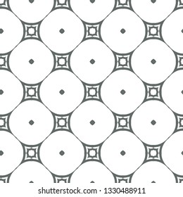 Seamless vector pattern. Background texture in geometric ornamental style.
