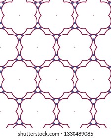 Seamless vector pattern. Background texture in geometric ornamental style.