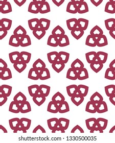 Seamless vector pattern. Background texture in geometric ornamental style.