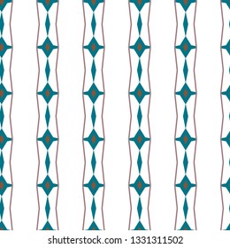 Seamless vector pattern. Background texture in geometric ornamental style.