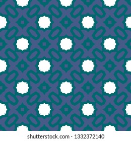 Seamless vector pattern. Background texture in geometric ornamental style.