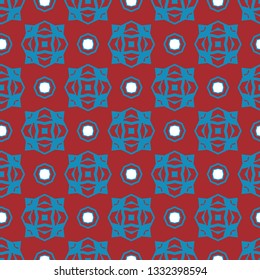 Seamless vector pattern. Background texture in geometric ornamental style.