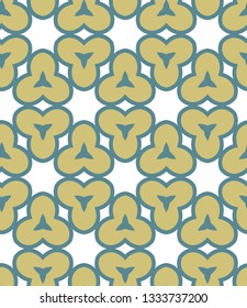 Seamless vector pattern. Background texture in geometric ornamental style.