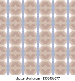 Seamless vector pattern. Background texture in geometric ornamental style.